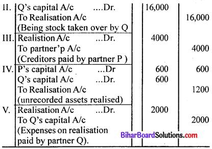 Bihar Board 12th Accountancy Model Question Paper 1 in English Medium Q31.1