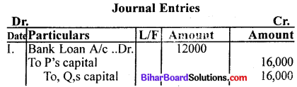 Bihar Board 12th Accountancy Model Question Paper 1 in English Medium Q31