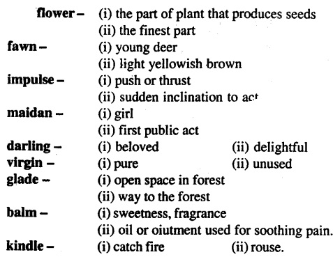 Three Years She Grew In Sun And Shower Question And Answer Bihar Board Class 11