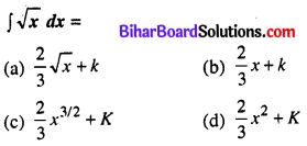 Bihar Board 12th Maths Model Question Paper 1 in Hindi Medium MCQ Q30