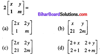 Bihar Board 12th Maths Model Question Paper 1 in Hindi Medium MCQ Q8