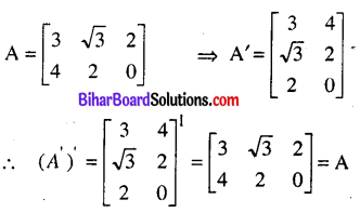 Bihar Board 12th Maths Model Question Paper 3 in English Medium - 10