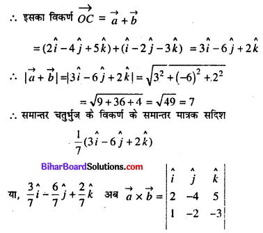 Bihar Board 12th Maths Model Question Paper 3 in Hindi SAQ Q17