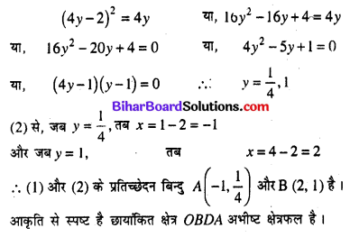 Bihar Board 12th Maths Model Question Paper 3 in Hindi SAQ Q29