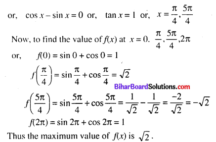 Bihar Board 12th Maths Model Question Paper 4 in English Medium - 26