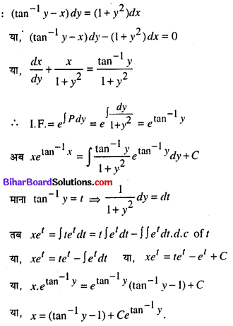 Bihar Board 12th Maths Model Question Paper 4 in Hindi SAQ Q15