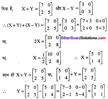Bihar Board 12th Maths Model Question Paper 4 in Hindi SAQ Q23