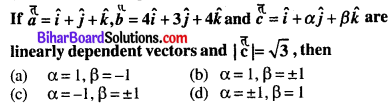 Bihar Board 12th Maths Objective Answers Chapter 10 Vector Algebra Q8