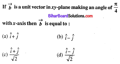 Bihar Board 12th Maths Objective Answers Chapter 10 सदिश बीजगणित Q28