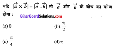 Bihar Board 12th Maths Objective Answers Chapter 10 सदिश बीजगणित Q37