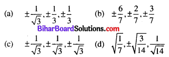 Bihar Board 12th Maths Objective Answers Chapter 11 Three Dimensional Geometry Q1