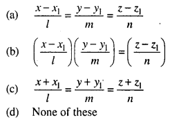 Bihar Board 12th Maths Objective Answers Chapter 11 Three Dimensional Geometry Q12