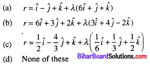 Bihar Board 12th Maths Objective Answers Chapter 11 Three Dimensional Geometry Q22