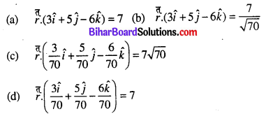 Bihar Board 12th Maths Objective Answers Chapter 11 Three Dimensional Geometry Q47