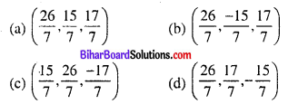Bihar Board 12th Maths Objective Answers Chapter 11 त्रि-विमीय ज्यामिति Q54