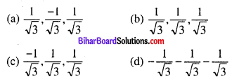 Bihar Board 12th Maths Objective Answers Chapter 11 त्रि-विमीय ज्यामिति Q67