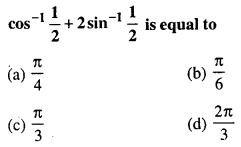 Bihar Board 12th Maths Objective Answers Chapter 2 Inverse Trigonometric Functions Q6