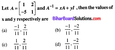 Bihar Board 12th Maths Objective Answers Chapter 3 Matrices Q32