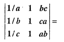 Bihar Board 12th Maths Objective Answers Chapter 4 सारणिक Q9