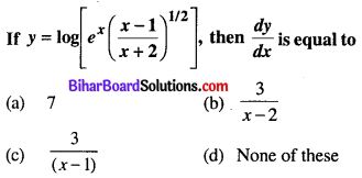 Bihar Board 12th Maths Objective Answers Chapter 5 Continuity and Differentiability Q23