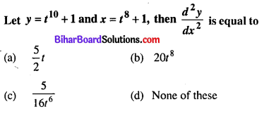 Bihar Board 12th Maths Objective Answers Chapter 5 Continuity and Differentiability Q34