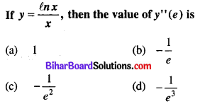 Bihar Board 12th Maths Objective Answers Chapter 5 Continuity and Differentiability Q38