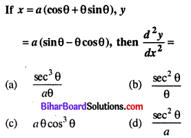 Bihar Board 12th Maths Objective Answers Chapter 5 Continuity and Differentiability Q39