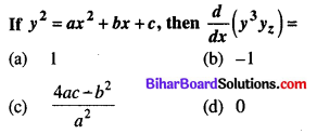 Bihar Board 12th Maths Objective Answers Chapter 5 Continuity and Differentiability Q40