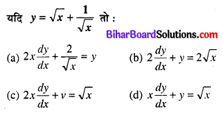 Bihar Board 12th Maths Objective Answers Chapter 5 सांतत्य तथा अवकलनीयता Q5