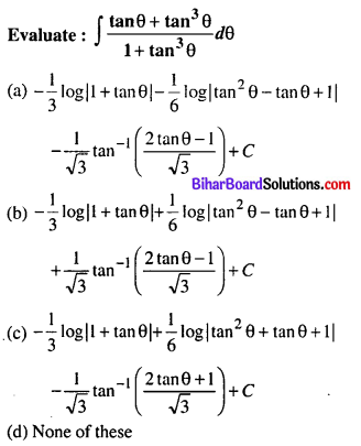 Bihar Board 12th Maths Objective Answers Chapter 7 Integrals Q15