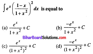 Bihar Board 12th Maths Objective Answers Chapter 7 Integrals Q38