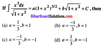 Bihar Board 12th Maths Objective Answers Chapter 7 Integrals Q40