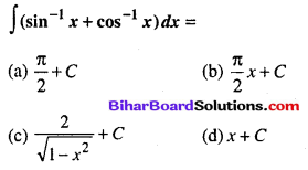 Bihar Board 12th Maths Objective Answers Chapter 7 समाकलन Q74