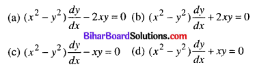 Bihar Board 12th Maths Objective Answers Chapter 9 Differential Equations Q14