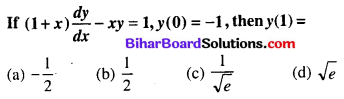 Bihar Board 12th Maths Objective Answers Chapter 9 Differential Equations Q55