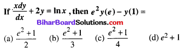 Bihar Board 12th Maths Objective Answers Chapter 9 Differential Equations Q56
