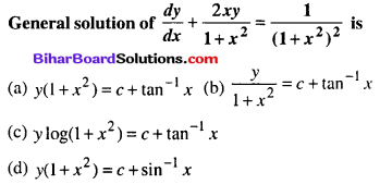 Bihar Board 12th Maths Objective Answers Chapter 9 Differential Equations Q75