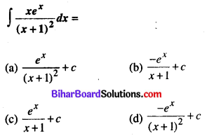 Bihar Board 12th Maths VVI Objective Questions Model Set 1 in Hindi Q27