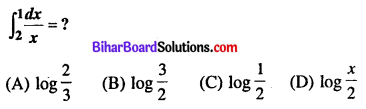 Bihar Board 12th Maths VVI Objective Questions Model Set 3 in Hindi Q31