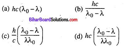 Bihar Board 12th Physics Objective Answers Chapter 11 विकिरण तथा द्रव्य की द्वैत प्रकृति - 2