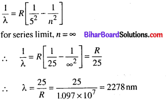 Bihar Board 12th Physics Objective Answers Chapter 12 Atoms in english medium 6