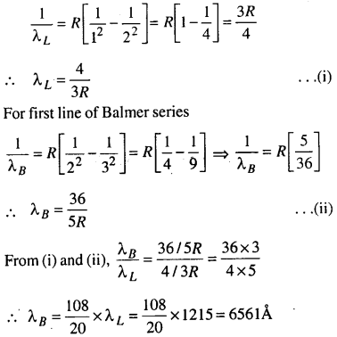 Bihar Board 12th Physics Objective Answers Chapter 12 Atoms in english medium 7