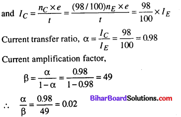 Bihar Board 12th Physics Objective Answers Chapter 14 Semiconductor Electronics Materials, Devices and Simple Circuits - 20