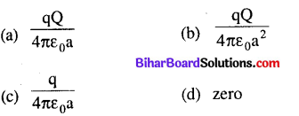 Bihar Board 12th Physics Objective Answers Chapter 2 Electrostatic Potential and Capacitance - 5