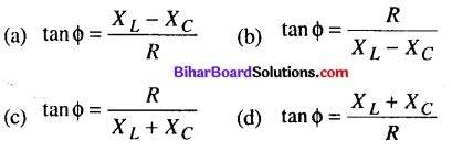 Bihar Board 12th Physics Objective Answers Chapter 7 Alternating Current - 3