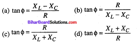 Bihar Board 12th Physics Objective Answers Chapter 7 प्रत्यावर्ती धारा - 3