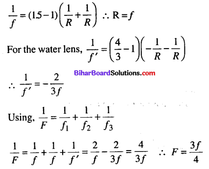 Bihar Board 12th Physics Objective Answers Chapter 9 Ray Optics and Optical Instruments - 16