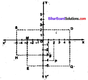 Bihar Board 9th Maths Objective Answers Chapter 3 निर्देशांक ज्यामिति