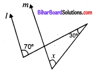 Bihar Board 9th Maths Objective Answers Chapter 6 रेखाएँ और कोण Q46