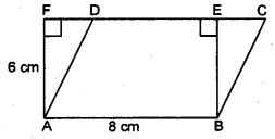 Bihar Board 9th Maths Objective Answers Chapter 9 समान्तर चतुर्भुज और त्रिभुजों के क्षेत्रफल Q3